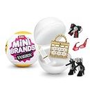 Mini Brands Fashion Series 3, by ZURU Real Miniature Fashion Brands Collectible Toy, 2 Capsules of 5 Mystery Miniature Brands for Girls, Teens, Adults and Collectors (Single Capsule)
