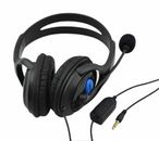 Gaming Headset with Mic for PC,PS4,Xbox One,Over-Ear Headphones -Black