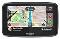 TomTom Car Sat Nav Go 620, 6 inch with Handsfree Calling, Siri, Google Now, Updates via WiFi, Lifetime Traffic via Smartphone and World Maps, Smartphone Messages, Capacitive Screen