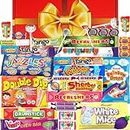 Bumper Retro Sweets Gift Box: Gorgeous Old Fashioned Pick & Mix Sweet Hamper Selection Stocking Filler Gifts For Men, Women & Kids At Birthdays and Christmas