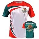 Fury Mexico Soccer Jersey Mexico Shirt Camiseta de Futbol Mexicana Shirt Mexico Jersey Unisex/Mujer/Hombre/Men, Sublimated, X-Large