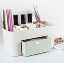 Contenitore Box espositore Per Trucchi Organizer Porta Cosmetici Make Up- Green