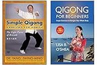 Bundle: Qigong for Beginners 2-DVD set (YMAA) Eight Brocades Qigong and Fragrance Qigong Forms by Dr. Yang, Jwing-Ming and Lisa B. O'Shea