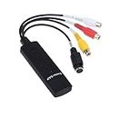CARE CASE™ USB 2.0 Video Audio Capture Card Device Adapter VHS VCR TV to DVD Converter Support Win 2000/ Xp/Vista/7/8/10.
