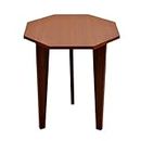 Dime Store Beautiful Antique Wooden Fold-able Side Table/End Table/Plant Stand/Stool Living Room Kids Play Furniture Table Round Room Table (Brown (Limited time Offer))