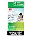 3M Filtrete AC Filters for converting Split AC into air Purifier [Dust & Pollen, 4 Sheets, 2 Change Indicators]
