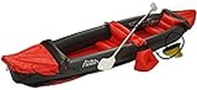 Andes Red Inflatable/Blow Up Two Person Kayak/Canoe With Paddle Water Sports