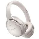 Bose QuietComFort 45 Bluetooth Wireless Noise Cancelling Headphones with Microphone for Phone Calls — White Smoke