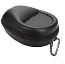 Stealodeal Headset Headphone Carrying Case Earpads Storage Bag Headphone Pouch Portable Anti-Pressure (EVA-Black)
