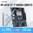 ERYING Gaming PC Desktops Motherboard Set with Onboard CPU Core Interposer Kit i7 11800H i7-11800H