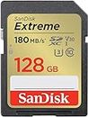 SanDisk 128GB Extreme SDXC UHS-I Memory Card - C10, U3, V30, 4K, UHD, SD Card - SDSDXVA-128G-GNCIN