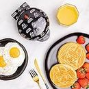 Uncanny Brands Darth Vader Mini Waffle Maker - Star Wars Small Kitchen Appliance