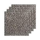 Smart Squares in A Snap 18” x 18” Residential Soft Carpet Tile, Peel and Stick, Easy DIY Installation, Seamless Appearance, Made in USA (783 Ironside, 10 Tiles - 22.5 Sq Ft)