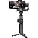 ZHIYUN Smooth 5 Professional Gimbal Stabilizer for iPhone 13 Pro Max Mini 12 11 XS X XR 8 7 Plus Android Smartphone Cell Phone 3-Axis Phone Gimble Stabilizer With Smart Tracking Gesture Control & Zoom