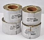 Lot of 4 MFM Building Product Peel & Seal Self Stick Roll Roofing 4" x 33.5'