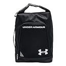 Under Armour Unisex 2023 Contain Shoe Bag - Black/Silver - One Size, Black/Silver, One Size