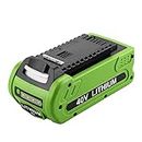 Energup 40V Replacement Battery for Greenworks 40V Battery G-MAX 29462 29252 20202 22262 25312 25322 20642 22272 27062 21242 GreenWorks 40V Lithium Battery (Not for Gen 1)
