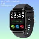 Bluetooth Smartwatch, IP68 wasserdicht, 1,8" Display, 8 Tage Akku, Android & iOS