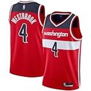 Outerstuff Russell Westbrook Washington Wizards Red #4 Kids Youth 8-20 Home Swingman Jersey - Medium 10-12