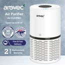 Air Purifier  Smart True HEPA  Home Freshener Dust sensor Timer AROVEC AV-P152PR