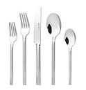 HENCKELS 20 Piece Premium Kitchen Silverware Cutlery Set, Stainless Steel Flatware Set - Tableware Include Knife/Spoon/Fork