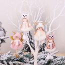 Christmas Angel Doll Xmas Tree Hanging Pendant Decoration Ornament Kids Toy Gift
