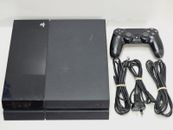 Sony PlayStation 4 PS4 500GB Console + Cords + Controller - CUH-1002A - Tested 