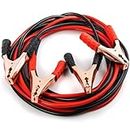 ELISCO Car Heavy Duty Auto Jumper Cable Battery Booster Wire Clamp with Alligator Wire (7ft, 500 AMP) Emergency Car Battery Charging Booster Cables for car Truck Battery Chargers to Start forEngine