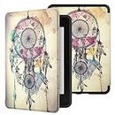 SwooK Classic Printed Magnetic Flip Cover Case for All New Kindle 10th Generation 2019 Release Model: J9G29R Flip Case Smart Folio Cover Case (Not for 10th Gen 2018 Kindle) (Tattoo Linds)