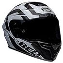 BELL Race Star Flex DLX Helmet (Labyrinth Gloss White/Black - Large)