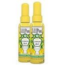 Air Wick V.I.Poo Toilet Perfume Spray, Lemon Idol, 2ct (2X1.85oz)