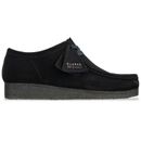 Clarks Originals - New Wallabee Shoes - Black Suede - 26155519