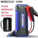 4000A Car Jump Starter 12V Booster Battery Charger Portable Power Bank Emergency