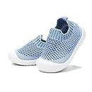 OAISNIT Baby Boy Girl Shoes Breathable Mesh Sneakers Lightweight Non-Slip Toddler Walking Shoes Infant First Walkers 6-24 Months, 2-blue, 6-12 months Infant