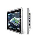 SunKol 19 inch Industrial Embedded Panel PC, 10 Point Capacitive Industrial Touch Screen Panel Computer, 2xUSB3.0,HDMI,2xRS232,2xLAN (J6412, 8GB RAM 128GB SSD)