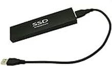 Sintech USB 3.0 External Enclosure Case for 18 Pin SSD from 2010-2011 MacBook Air A1369 A1370 1375 A1377 MC505 MC506