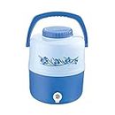 FABLE Bharat 5L jug Cool Chilled Water Camper Insulated Plastic Water Jug, 5 litres, 1 Piece | Food Grade | Easy to Carry | BPA Free | Ideal for Travel | Picnic | Homes | Office (Blue)