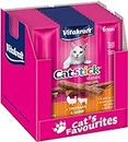 VITAKRAFT - Katzensnacks Cat-Stick Mini – mit Truthahn und Lamm – Futter für Katzen – 10 Frischebeutel mit 6 g Stäbchen