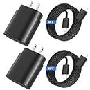 USB C Fast Charger 25W,2 Pack USB C Wall Charger Super Fast Charging Block for Samsung Galaxy S24/S24+/S24 Ultra/S23/23 Ultra/S22/ S21 FE/S20/Note 20 with 6FT USB C to C Cable