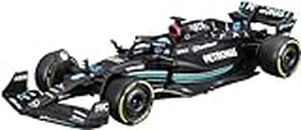 Bburago - 1/43 Scale Model Compatible with Mercedes-AMG Petronas F1 W14# 63 Compatible with George Russell 2023 Racing Car Model