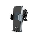 MMOBIEL Wireless Car Charger Automatic Phone Clamp Car Mount – 15W Car Phone Holder Wireless Charger Hands Free - Wireless Phone Charger for Car Air Vent Clamp - Universal