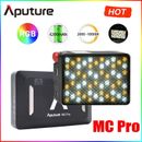 Aputure MC Pro 5W RGBWW LED Panel Light Mini Camera Video Fill Light 2000-10000K