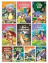 Story Book for Kids (Set of 10 Books) - Aesop's Fables - Moral Stories - Bedtime Stories - 3 Years to 10 Years old - English Short Stories for Kids - Read Aloud to Infants, Toddlers