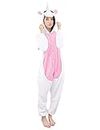 Unisex Erwachsene Einhorn Pyjamas Schlafanzug Cosplay Jumpsuit Tierkostüme Halloween Karneval Fasching Kostüme