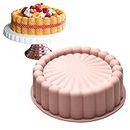 MoldBerry Cake Mould Silicone Cake Pan Charlotte Cake molds for Cheese Cake Chocolate Cake Brownie Tart Pie Flan Bread Baking Pans