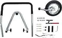 Trixie:- Stroller Conversion Kit for Trailer, for Item #12814 | Convert Your Bike Trailer into Pet Stroller & Take Your Friendship Status to The Next Level | Optimal Driving Comfort on Uneven Terrain
