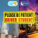 1X Car Bumper Sticker Decal Student Driver Magnet Car Please Signs Be 9CK9