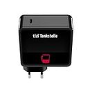equinux Tizi Tankstelle USB-C (60W) - Black, PD Wall Charger (with Power Delivery) USB Adapter for Travel (100-240V Input) Compatible with Apple MacBook Pro, iPad and iPhone
