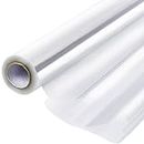 Perkhomy Clear Cellophane Wrap Roll (16 in x 100 ft) 3 Mil Thicken Cellophane Roll, Gifts, Baskets, Arts & Crafts, Treats, Wrapping, Food Grade Specifications, Clear Wrapping Paper for Flower Gift Baskets Wrap