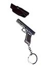 U.S.Group Keychain Key Chain toyGun Black Pistol Little Lil Toy Gun Keychain Handgun Gun Accessories Men's Gift Keychain Gun Army Navy Marine